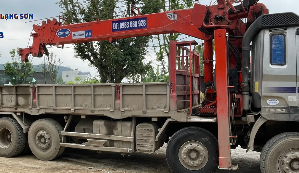 Cho thuê xe cẩu tự hành Huyện Đình Lập
