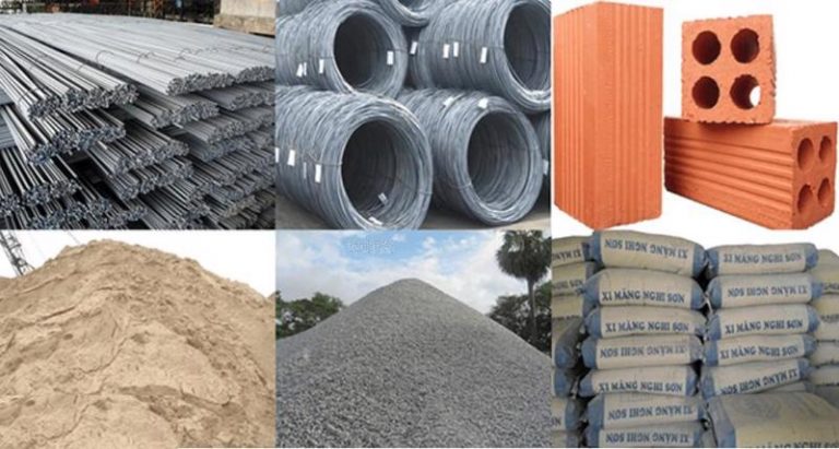 Bảng giá vật liệu xây dựng