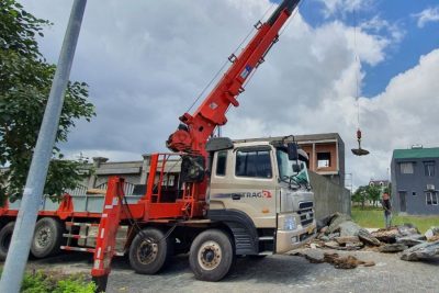 Dịch vụ cẩu cột điện uy tín số 1 tại Lạng Sơn