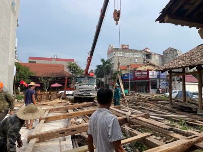 Cho thuê xe cẩu tự hành tại Huyện Cao Lộc