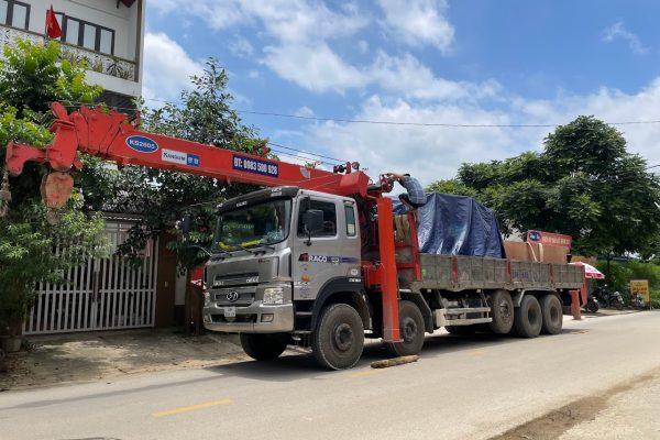 cho thuê xe Cẩu Tự Hành Tại Lộc Bình