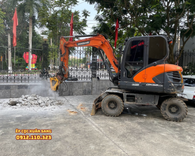 Dịch vụ cho thuê máy xúc lạng sơn