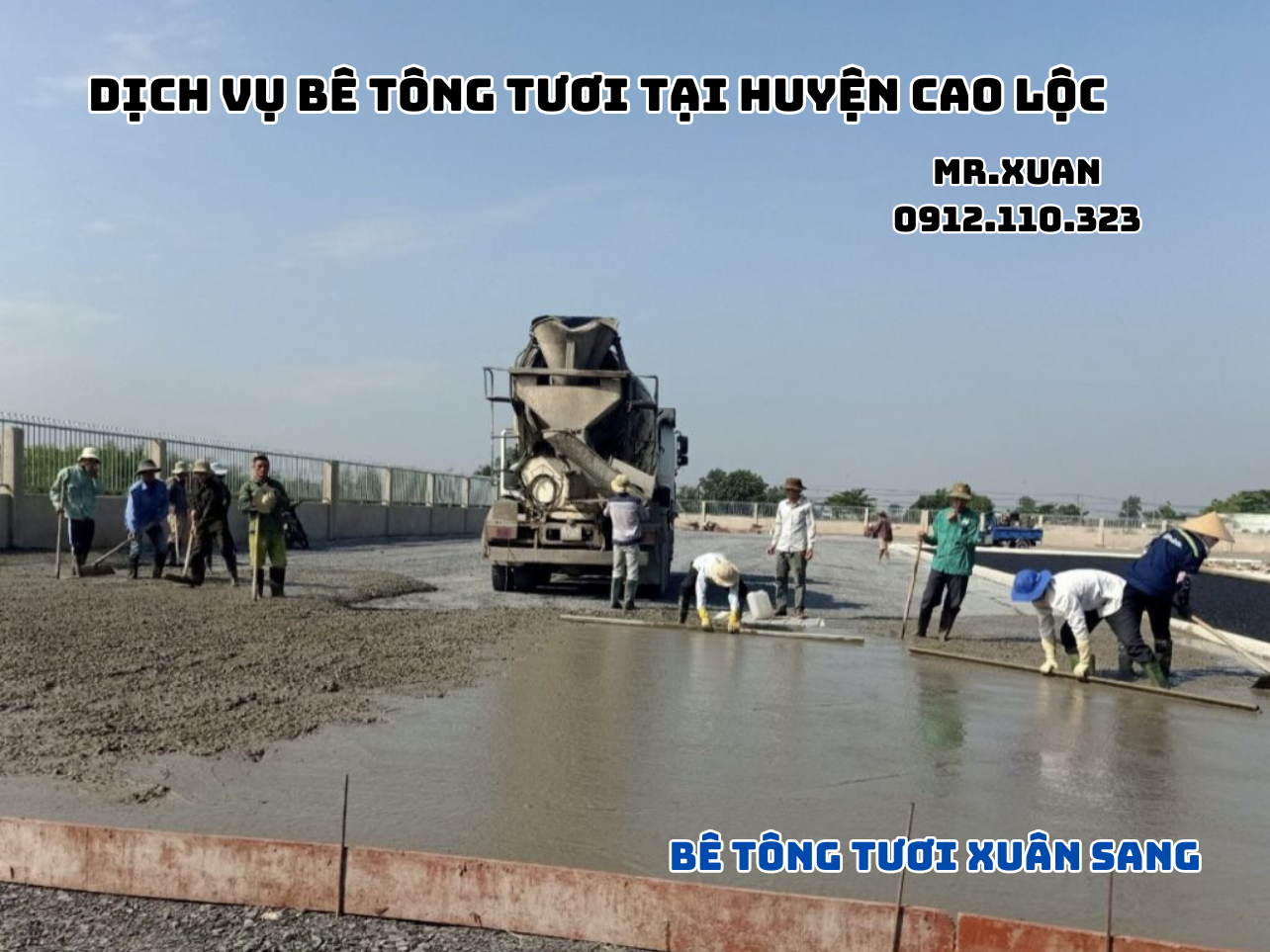 DỊCH VỤ BÊ TÔNG TƯƠI TẠI HUYỆN CAO LỘC