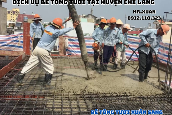 DỊCH VỤ BÊ TÔNG TƯƠI TẠI HUYỆN CHI LĂNG