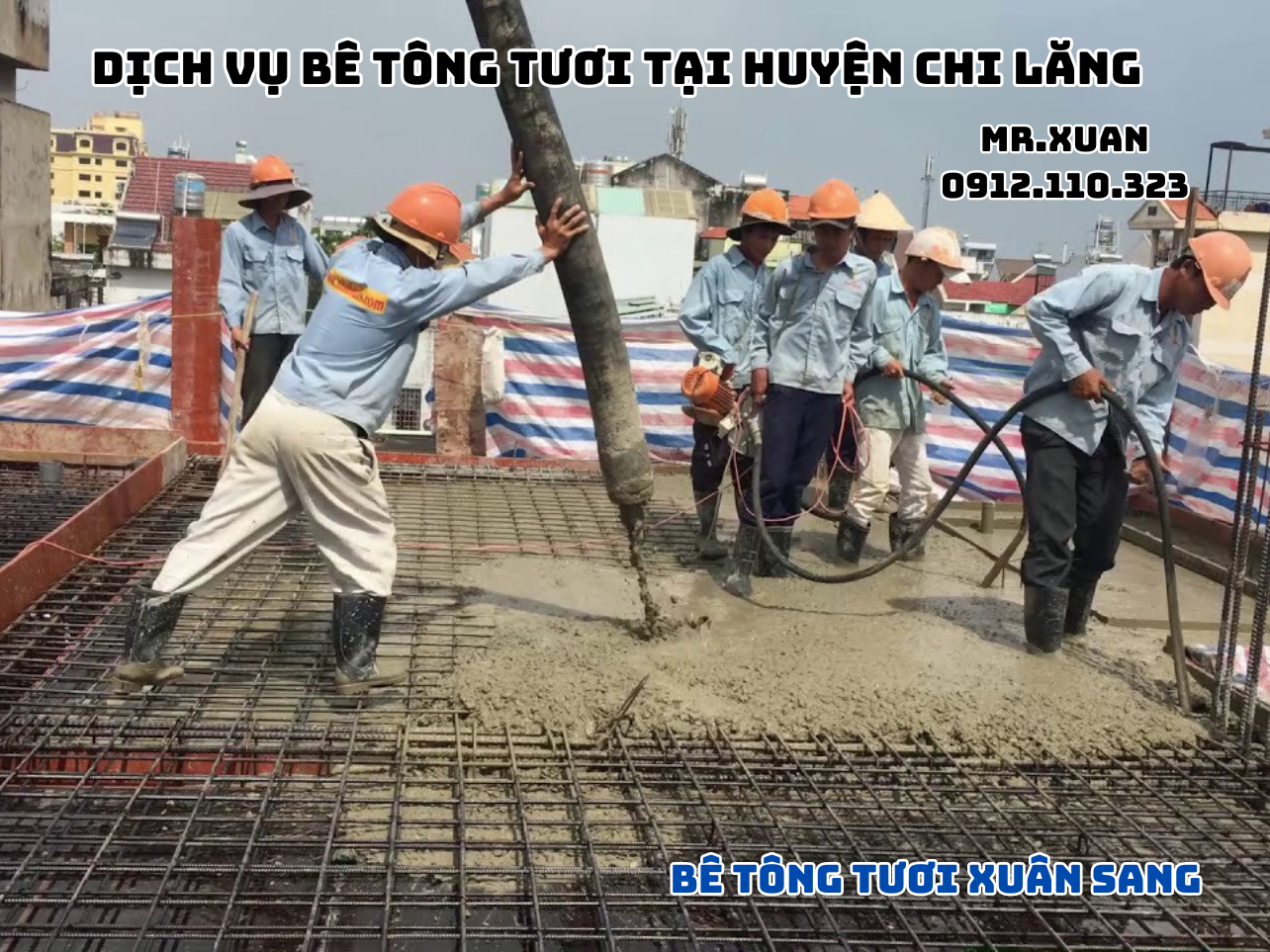 DỊCH VỤ BÊ TÔNG TƯƠI TẠI HUYỆN CHI LĂNG
