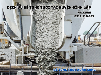 DỊCH VỤ BÊ TÔNG TƯƠI TẠI HUYỆN ĐÌNH LẬP