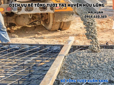 DỊCH VỤ BÊ TÔNG TƯƠI TẠI HUYỆN HỮU LŨNG