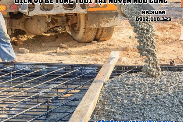 DỊCH VỤ BÊ TÔNG TƯƠI TẠI HUYỆN HỮU LŨNG