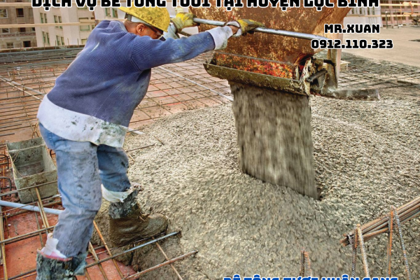 DỊCH VỤ BÊ TÔNG TƯƠI TẠI HUYỆN LỘC BÌNH