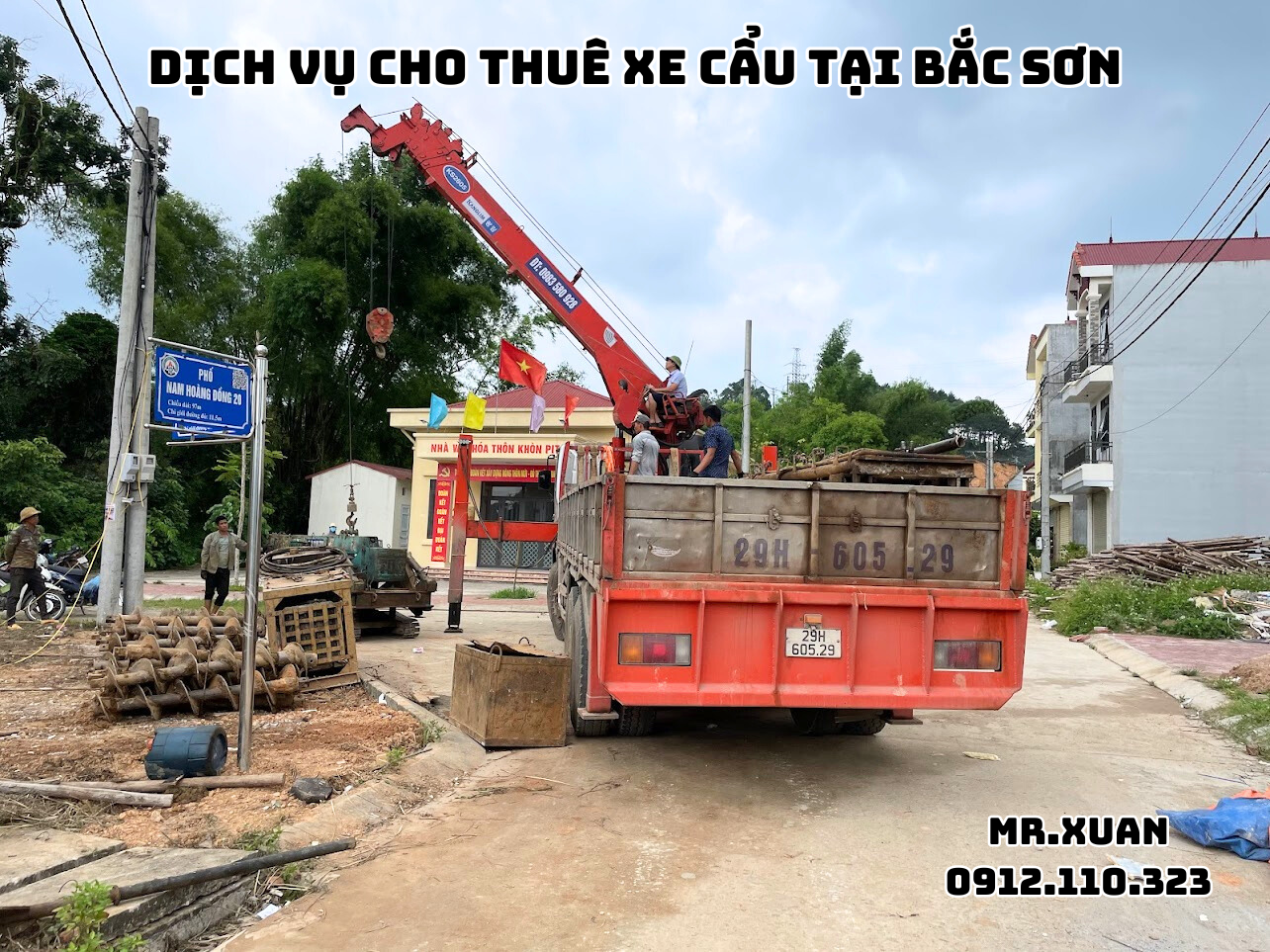 DỊCH VỤ CHO THUÊ XE CẨU TẠI BẮC SƠN