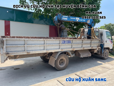DỊCH VỤ CỨU HỘ 24H TẠI HUYỆN BÌNH GIA