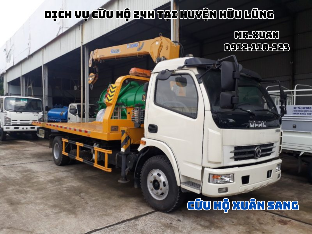 DỊCH VỤ CỨU HỘ 24H TẠI HUYỆN HỮU LŨNG