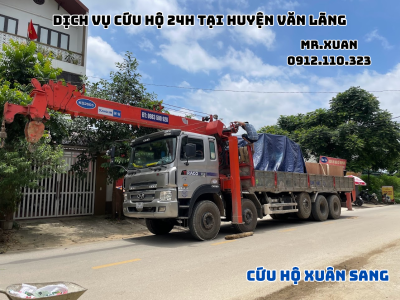 DỊCH VỤ CỨU HỘ 24H TẠI HUYỆN VĂN LÃNG