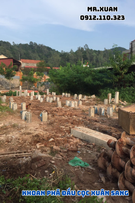 DỊCH VỤ KHOAN PHÁ ĐẦU CỌC TẠI HUYỆN BẮC SƠN