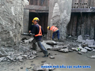 DỊCH VỤ KHOAN PHÁ ĐẦU CỌC TẠI HUYỆN BÌNH GIA 