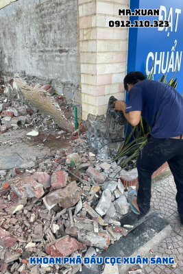 DỊCH VỤ KHOAN PHÁ ĐẦU CỌC TẠI HUYỆN CAO LỘC 