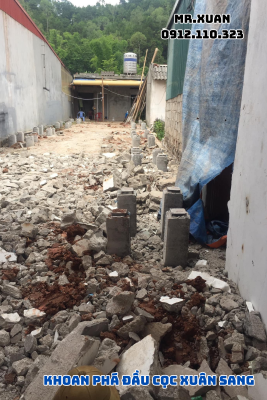 DỊCH VỤ KHOAN PHÁ ĐẦU CỌC TẠI HUYỆN CHI LĂNG