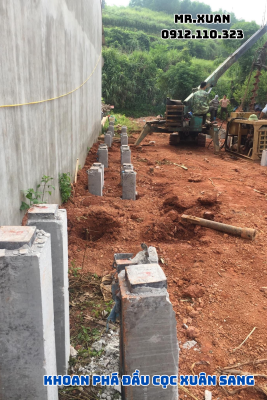 DỊCH VỤ KHOAN PHÁ ĐẦU CỌC TẠI HUYỆN LỘC BÌNH
