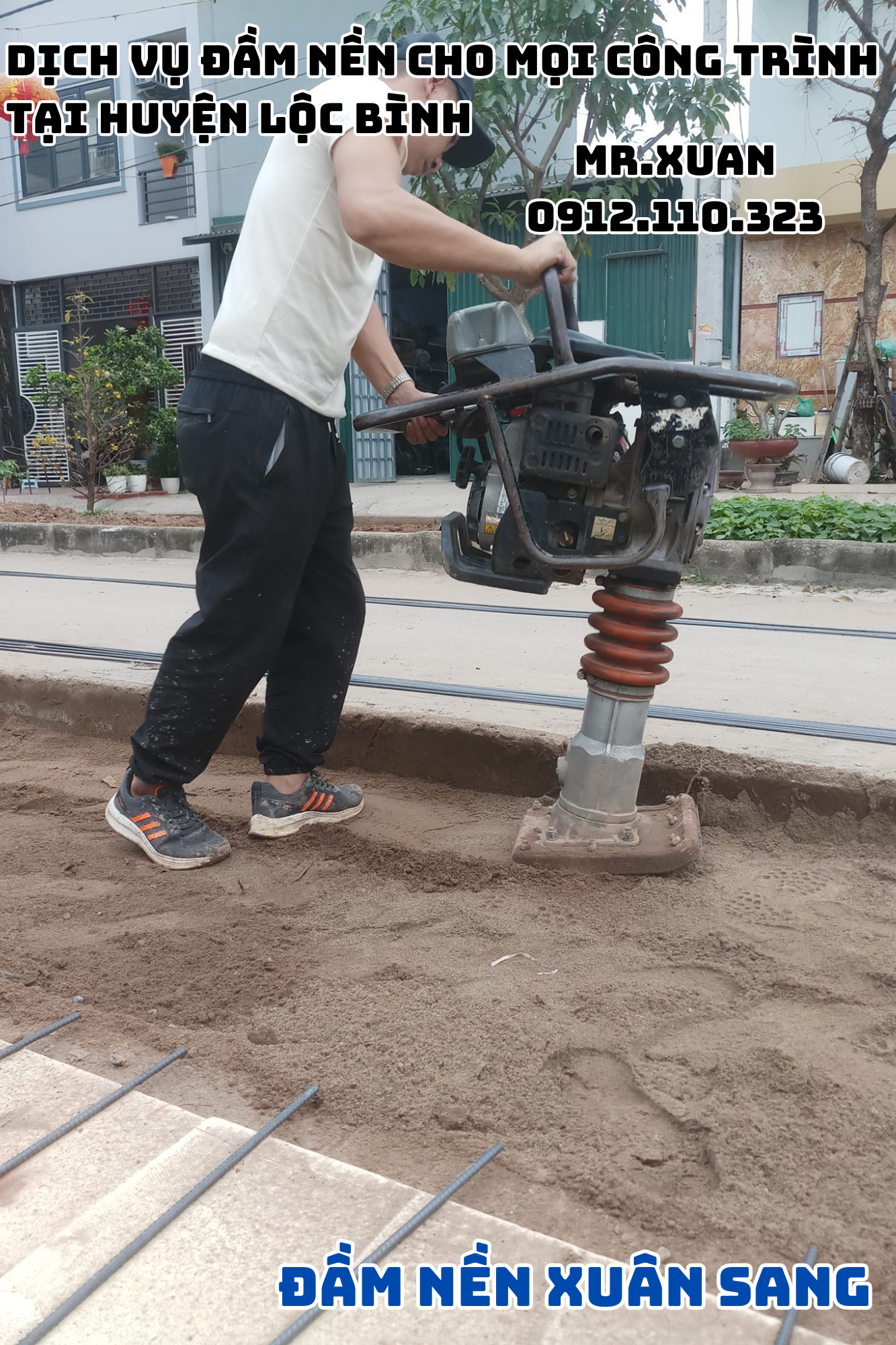 Dịch Vụ Đầm Nền Cho Mọi Công Trình Tại Huyện Lộc Bình