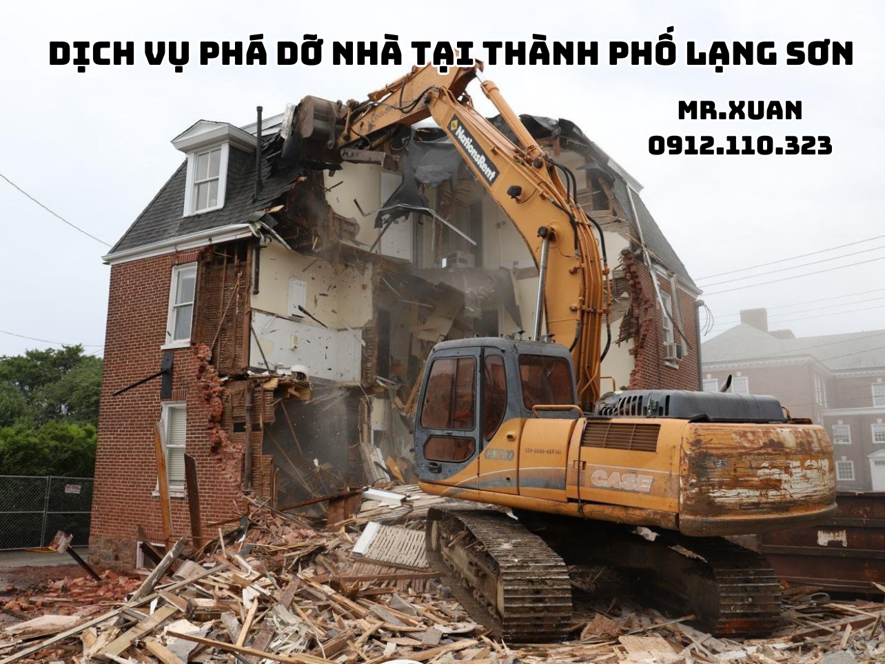 Dịch Vụ Phá Dỡ Nhà Tại Thành Phố Lạng Sơn