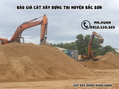 BÁO GIÁ CÁT XÂY DỰNG TẠI HUYỆN BẮC SƠN