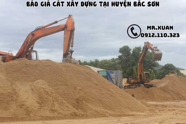 BÁO GIÁ CÁT XÂY DỰNG TẠI HUYỆN BẮC SƠN