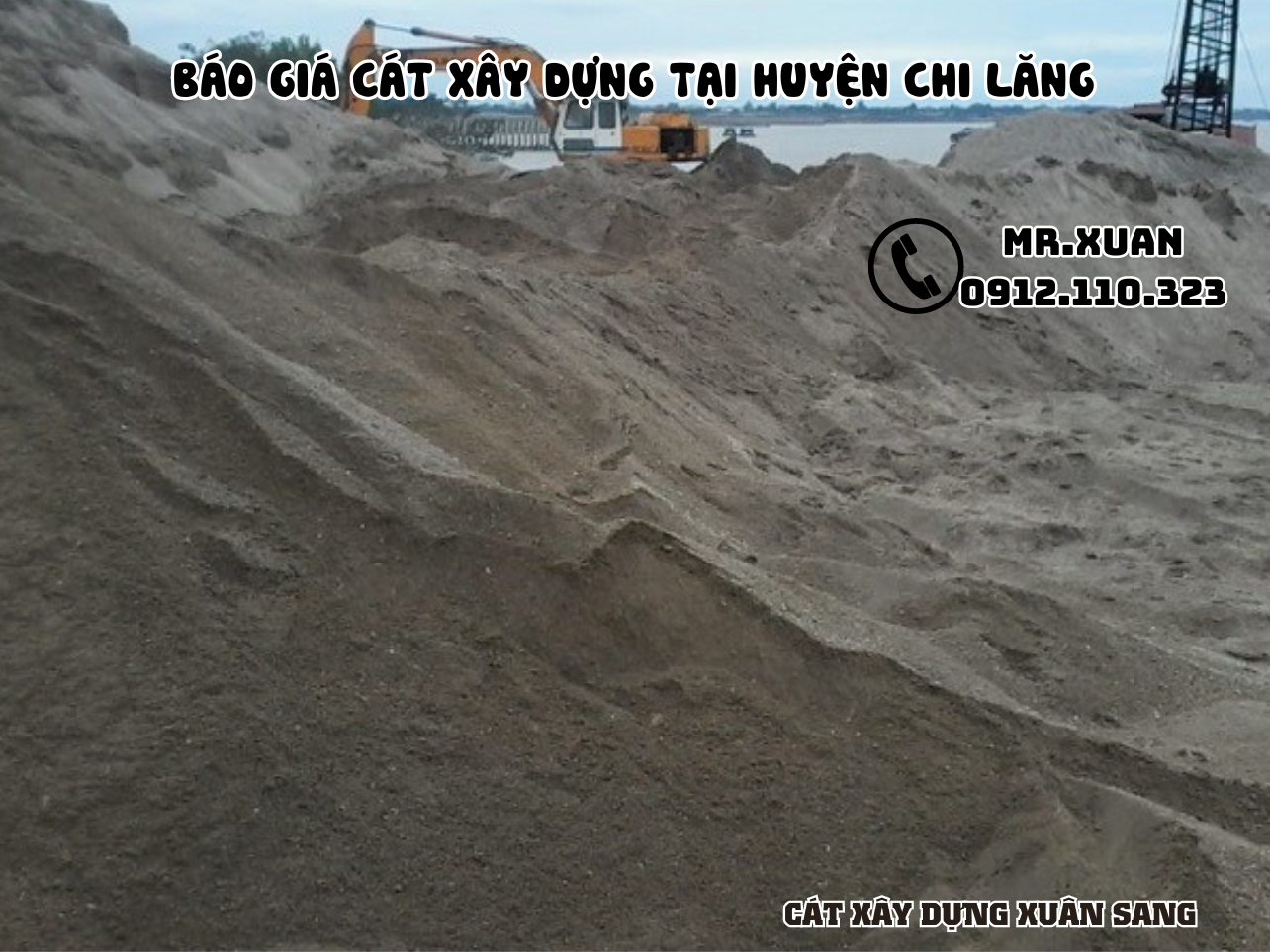 BÁO GIÁ CÁT XÂY DỰNG TẠI HUYỆN CHI LĂNG