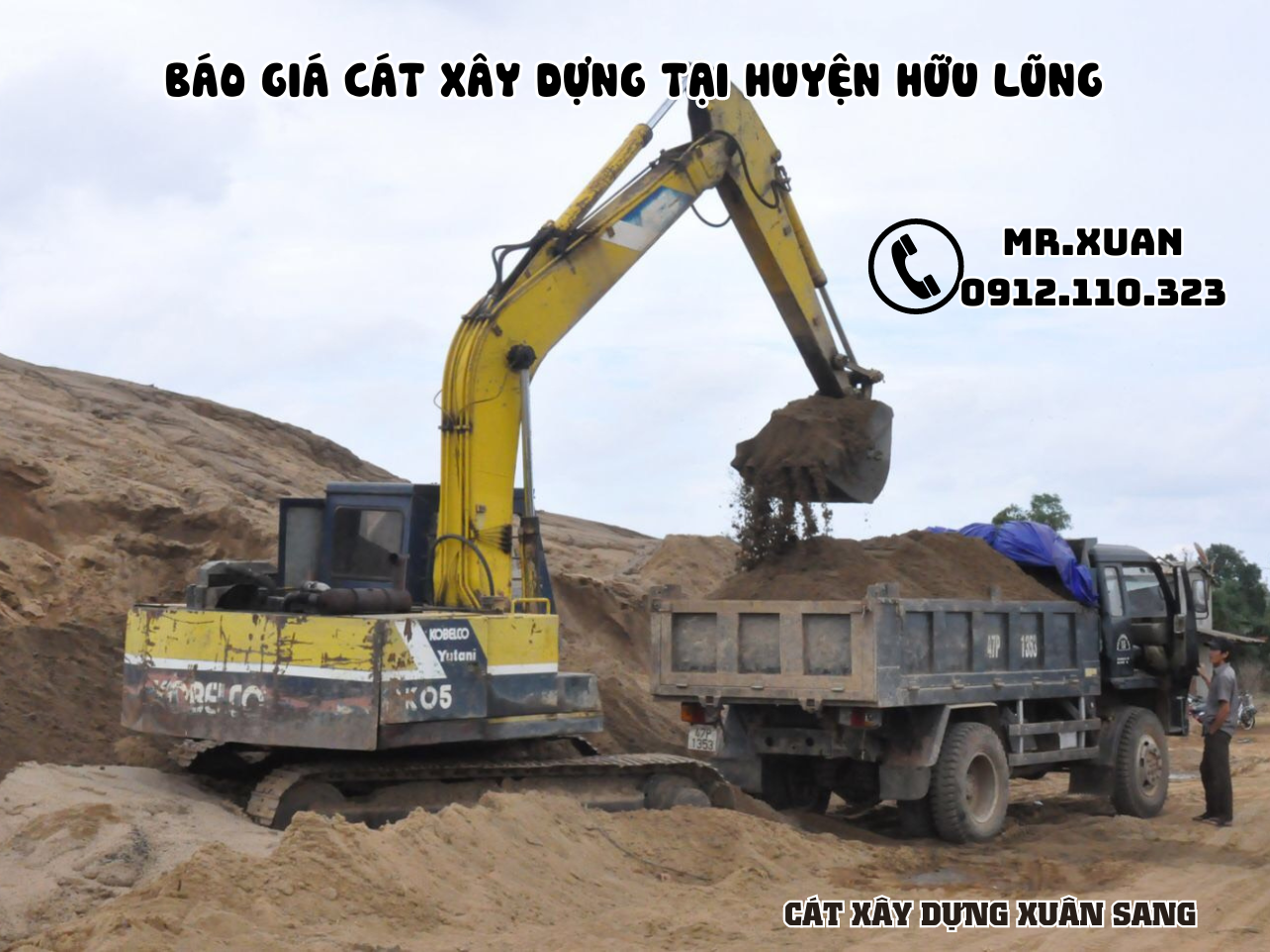 BÁO GIÁ CÁT XÂY DỰNG TẠI HUYỆN HỮU LŨNG