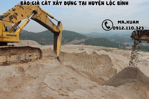 BÁO GIÁ CÁT XÂY DỰNG TẠI HUYỆN LỘC BÌNH