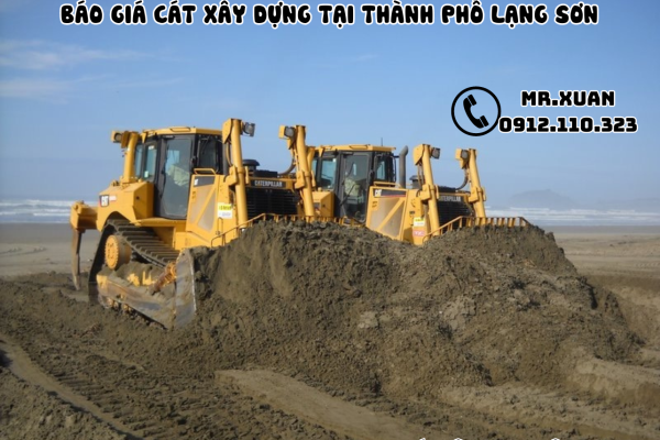 BÁO GIÁ CÁT XÂY DỰNG TẠI THÀNH PHỐ LẠNG SƠN