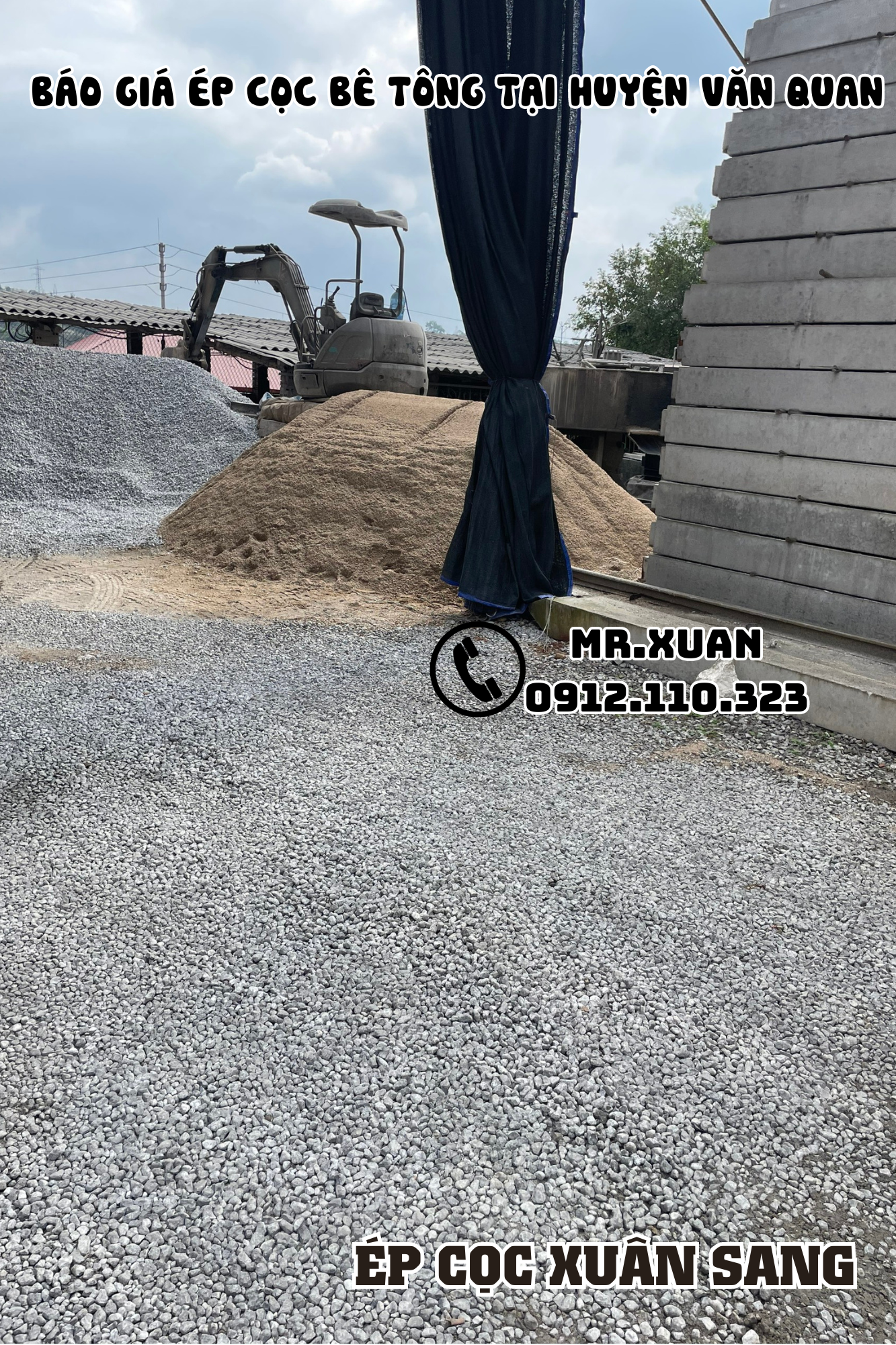 BÁO GIÁ ÉP CỌC BÊ TÔNG TẠI HUYỆN VĂN QUAN