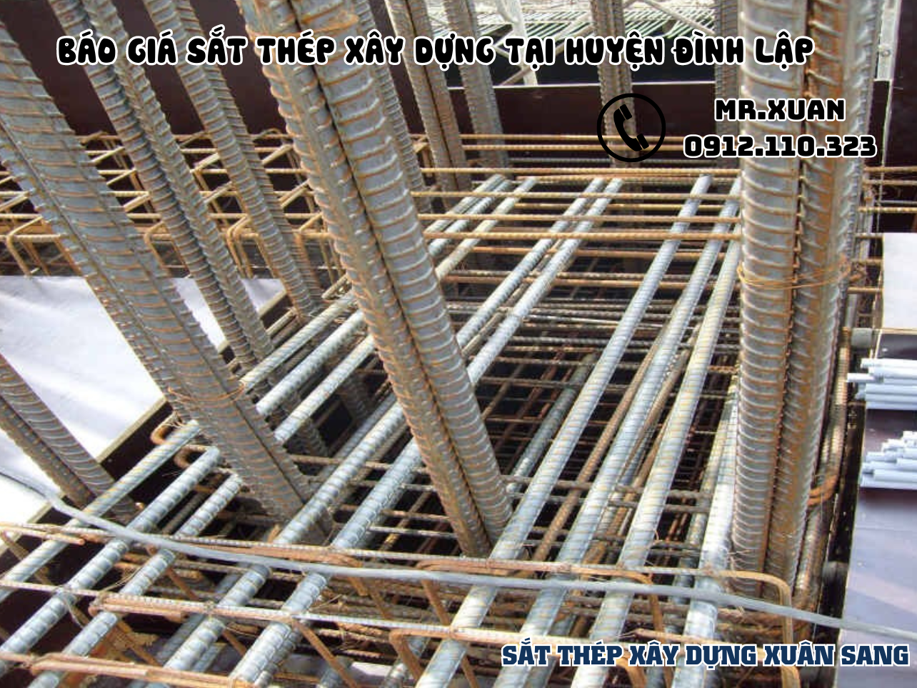 BÁO GIÁ SẮT THÉP XÂY DỰNG TẠI HUYỆN ĐÌNH LẬP