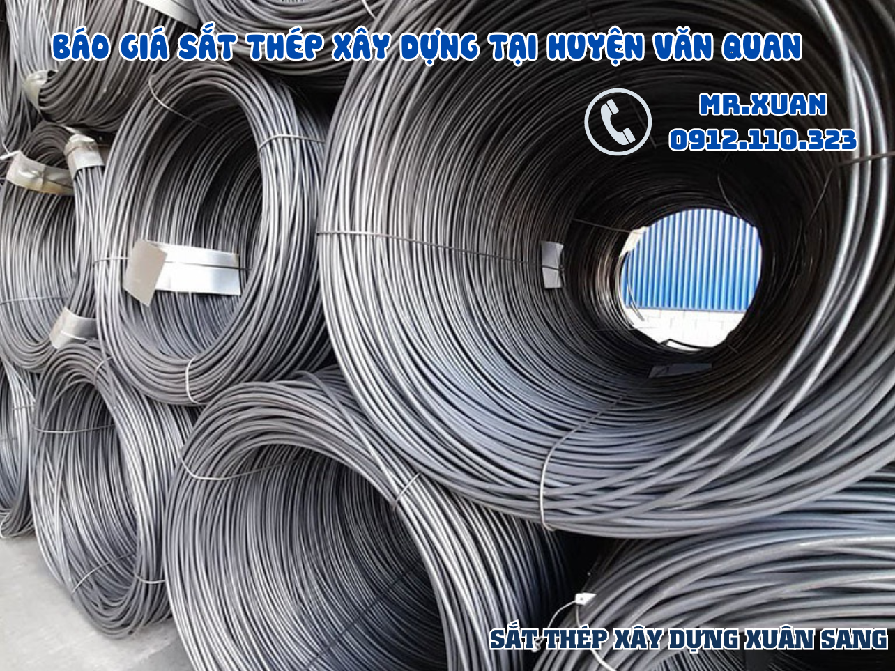 BÁO GIÁ SẮT THÉP XÂY DỰNG TẠI HUYỆN VĂN QUAN