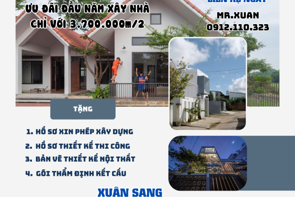 ƯU ĐÃI ĐẦU NĂM XÂY NHÀ CHỈ VỚI 3.700.000m/2 TẠI THÀNH PHỐ LẠNG SƠN
