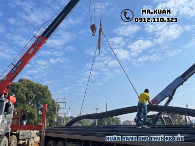 DỊCH VỤ CHO THUÊ XE CẨU TẠI HUYỆN ĐỊNH HÓA, THÀNH PHỐ THÁI NGUYÊN