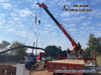 DỊCH VỤ CHO THUÊ XE CẨU TẠI HUYỆN ĐỊNH HÓA, THÀNH PHỐ THÁI NGUYÊN