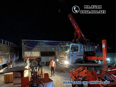 DỊCH VỤ CHO THUÊ XE CẨU TẠI THÀNH PHỐ THÁI NGUYÊN