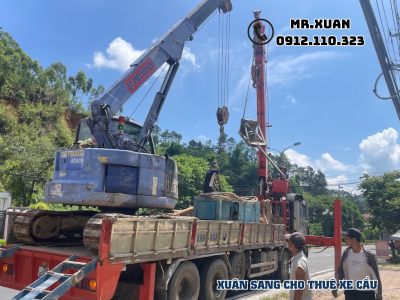 DỊCH VỤ CHO THUÊ XE CẨU TẠI THÀNH PHỐ THÁI NGUYÊN