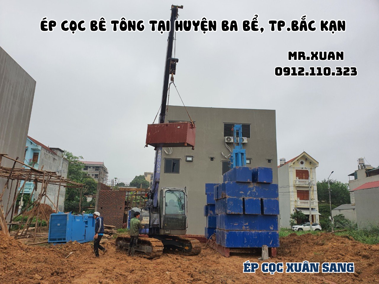 DỊCH VỤ ÉP CỌC BÊ TÔNG TẠI HUYỆN BA BỂ, THÀNH PHỐ BẮC KẠN