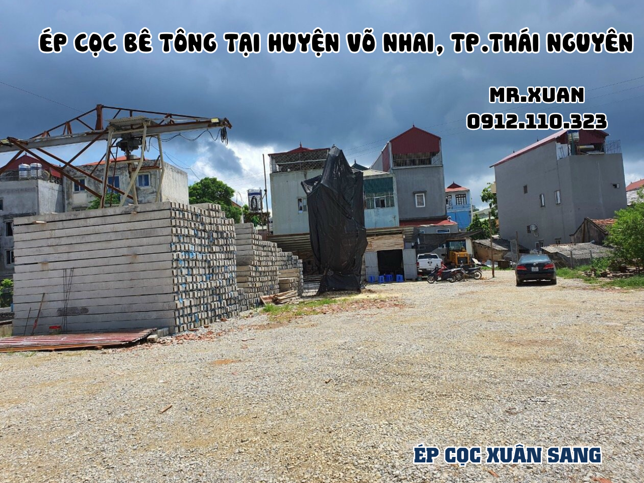 DỊCH VỤ ÉP CỌC BÊ TÔNG TẠI HUYỆN VÕ NHAI, THÀNH PHỐ THÁI NGUYÊN
