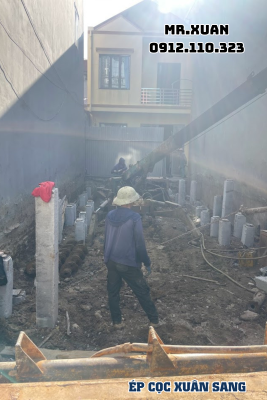 DỊCH VỤ ÉP CỌC BÊ TÔNG TẠI THÀNH PHỐ BẮC KẠN