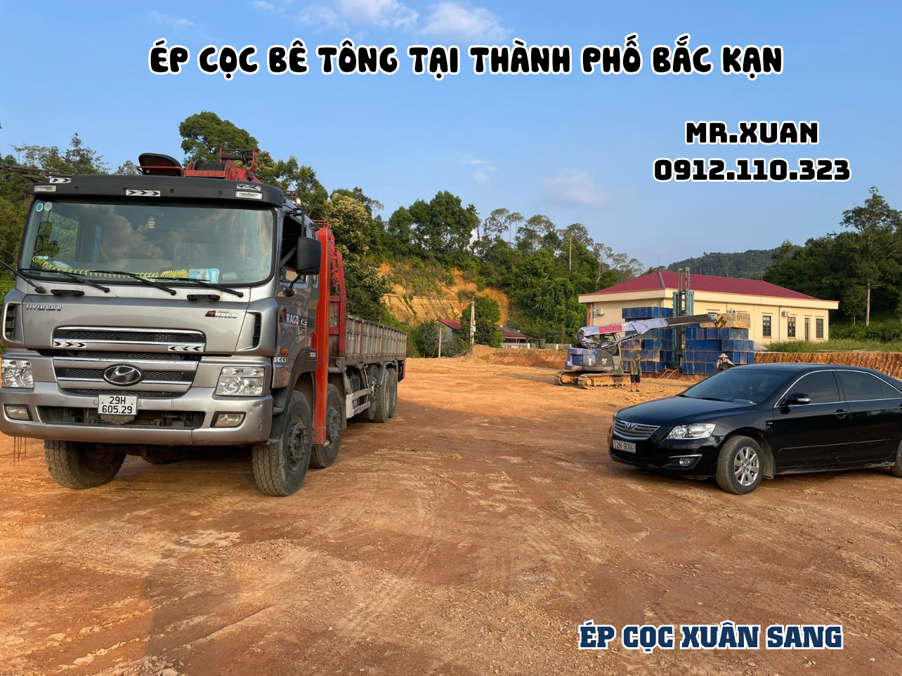 DỊCH VỤ ÉP CỌC BÊ TÔNG TẠI THÀNH PHỐ BẮC KẠN
