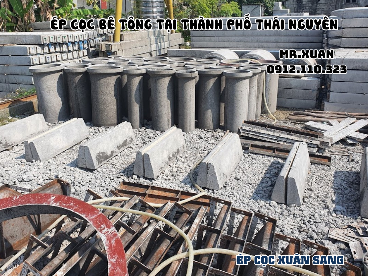 DỊCH VỤ ÉP CỌC BÊ TÔNG TẠI THÀNH PHỐ THÁI NGUYÊN