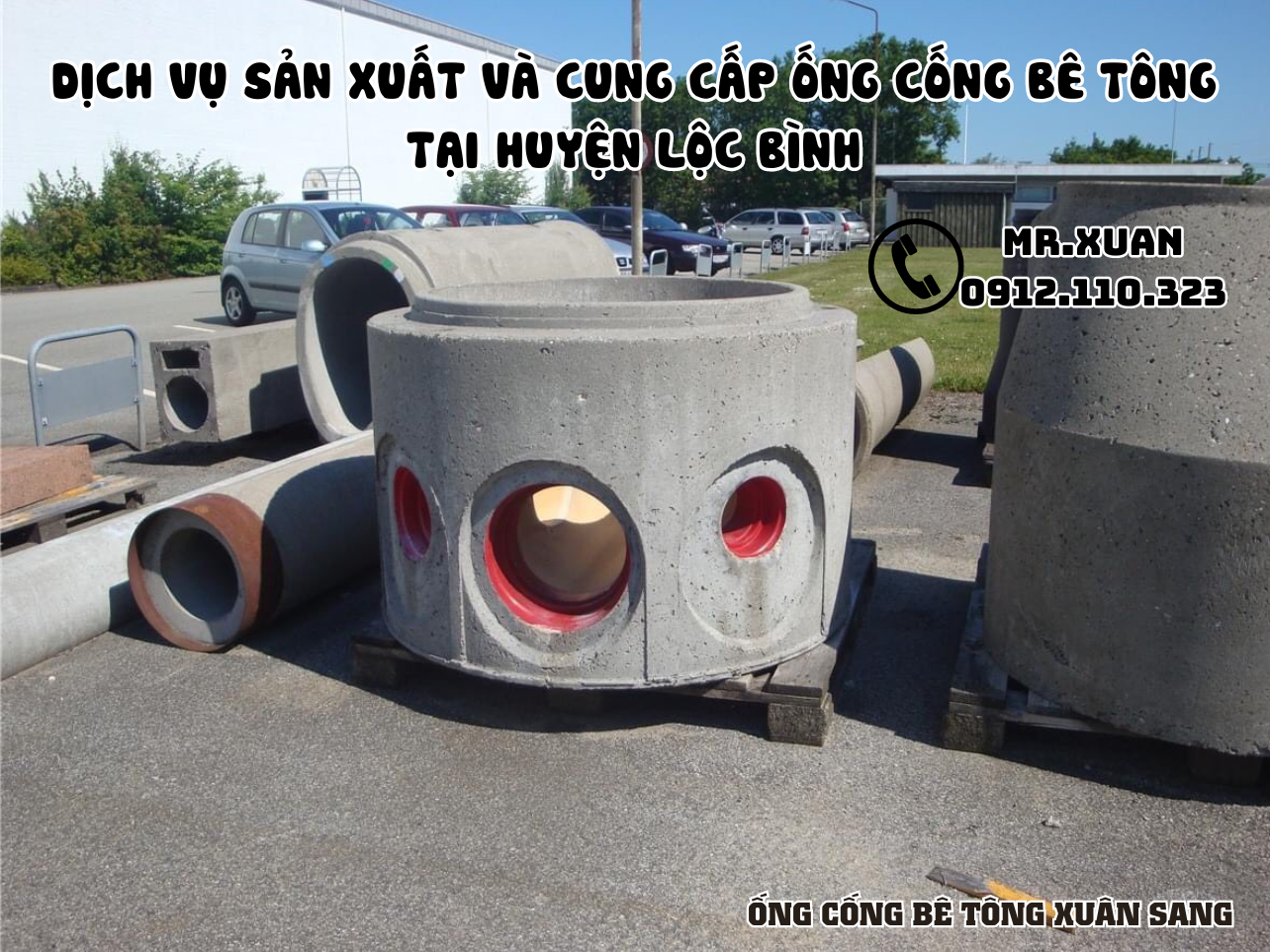 DỊCH VỤ SẢN XUẤT VÀ CUNG CẤP ỐNG CỐNG BÊ TÔNG TẠI HUYỆN LỘC BÌNH
