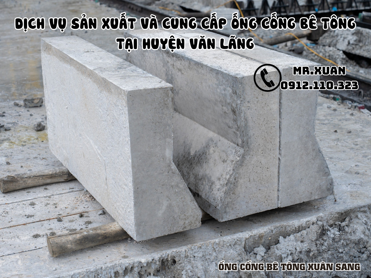 DỊCH VỤ SẢN XUẤT VÀ CUNG CẤP ỐNG CỐNG BÊ TÔNG TẠI HUYỆN VĂN LÃNG