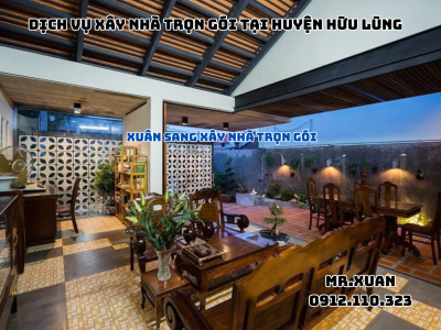 DỊCH VỤ XÂY NHÀ TRỌN GÓI TẠI HUYỆN HỮU LŨNG