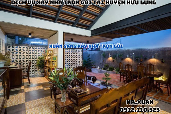 DỊCH VỤ XÂY NHÀ TRỌN GÓI TẠI HUYỆN HỮU LŨNG