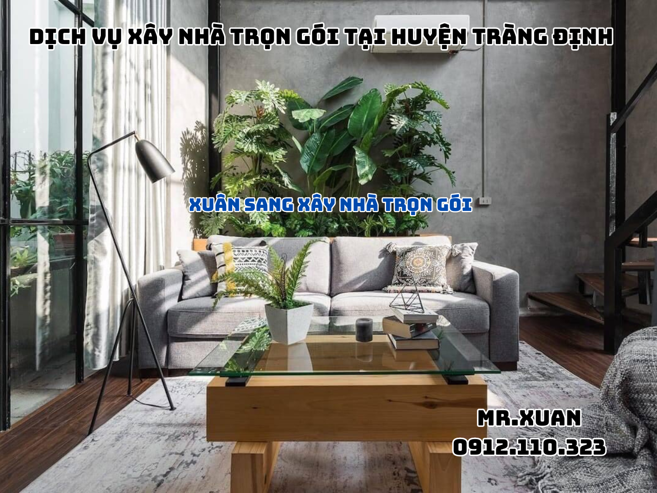 DỊCH VỤ XÂY NHÀ TRỌN GÓI TẠI HUYỆN TRÀNG ĐỊNH