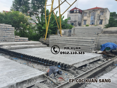 ÉP CỌC BÊ TÔNG TẠI HUYỆN BÌNH GIA