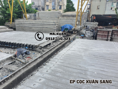 ÉP CỌC BÊ TÔNG TẠI HUYỆN CAO LỘC